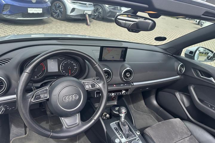 Sølv Audi A3 fra 2014