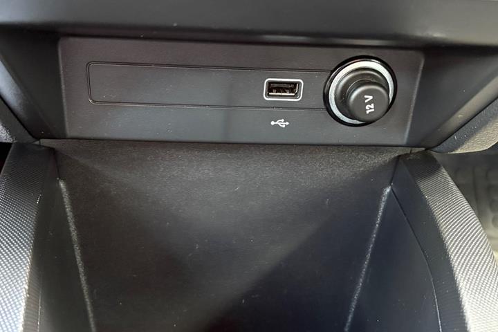 Sort Skoda Fabia fra 2019