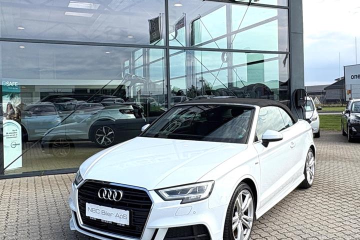Hvid Audi A3 fra 2020