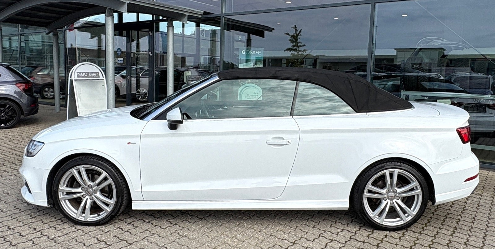 Hvid Audi A3 fra 2020
