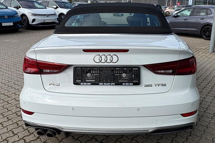 Hvid Audi A3 fra 2020