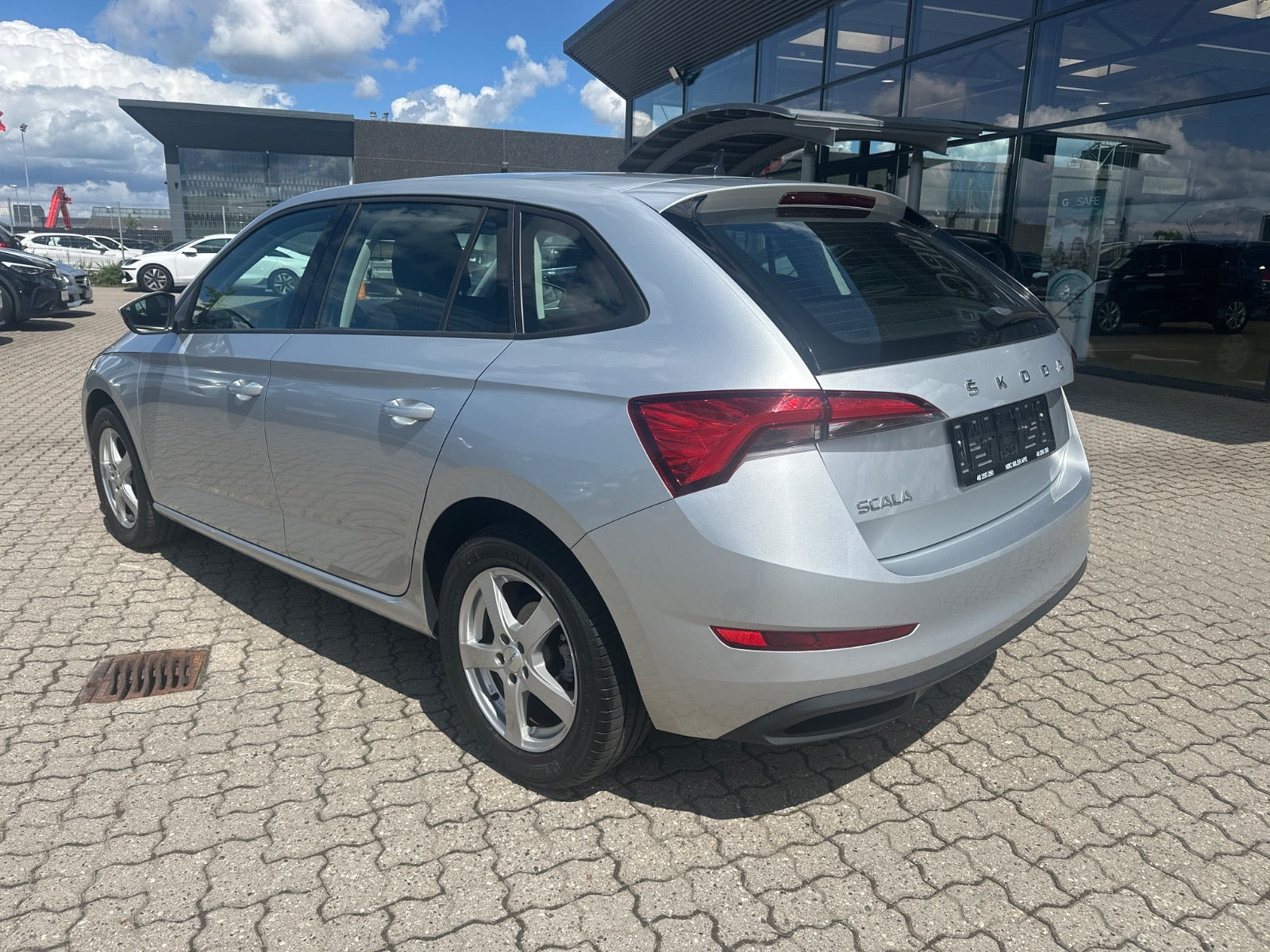 Sølv Skoda Scala fra 2020
