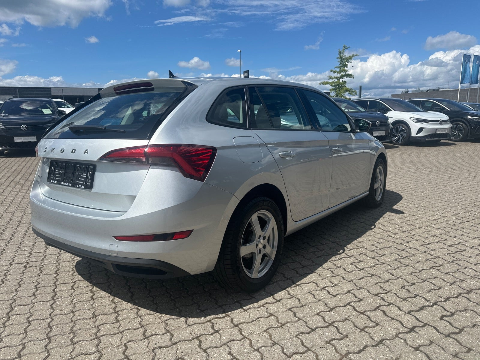 Sølv Skoda Scala fra 2020