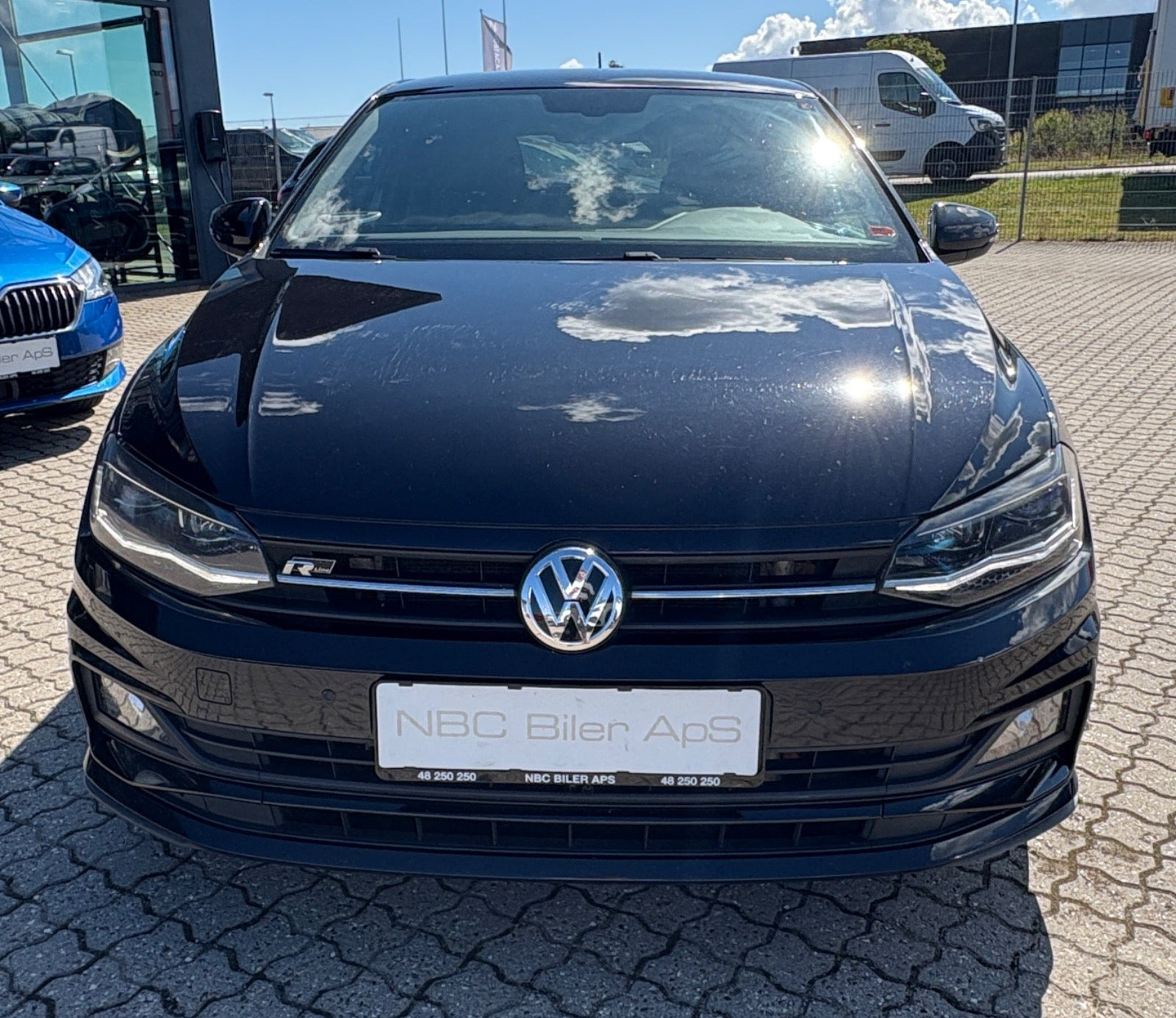 Sort VW Polo fra 2020