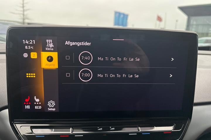Hvid VW ID.4 fra 2021