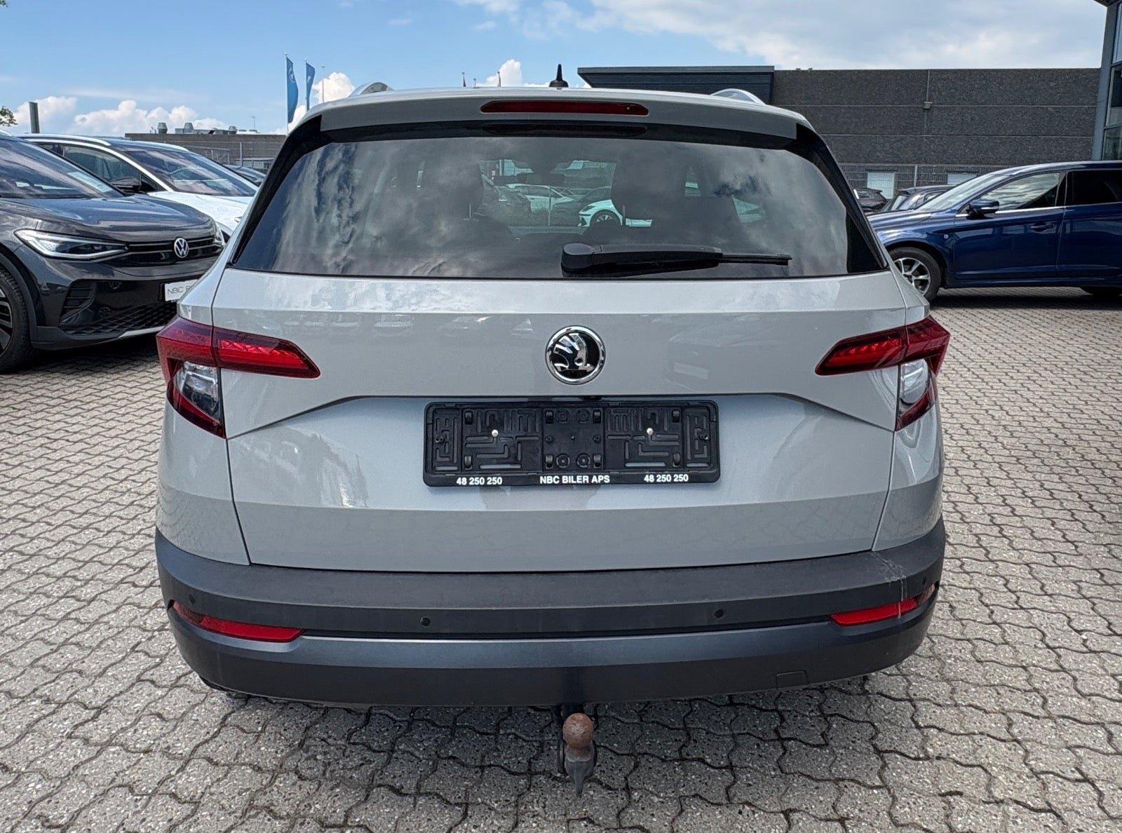 Grøn Skoda Karoq fra 2019