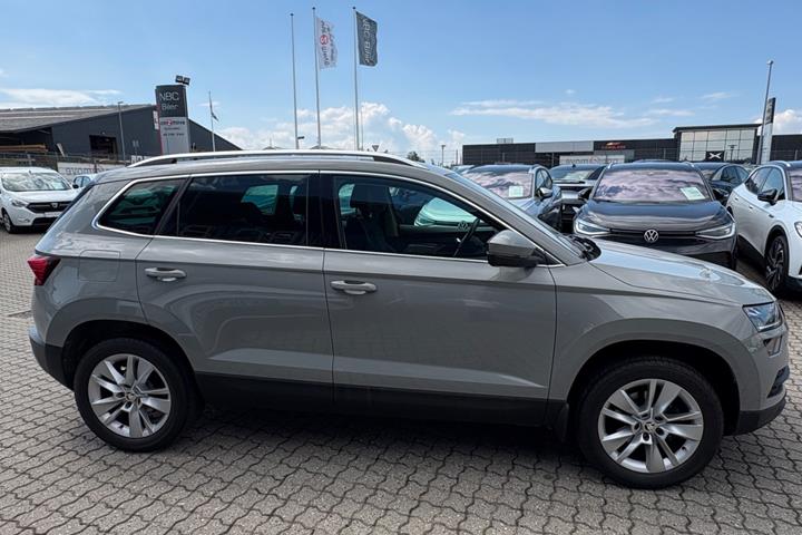 Grøn Skoda Karoq fra 2019