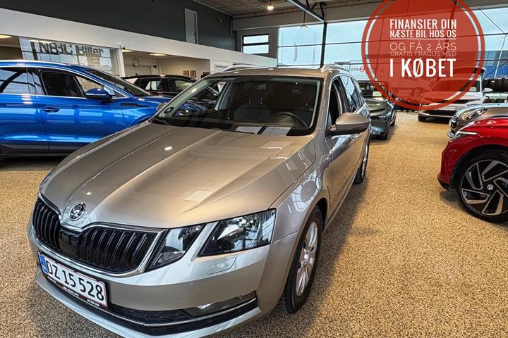 Sølv Skoda Octavia fra 2017