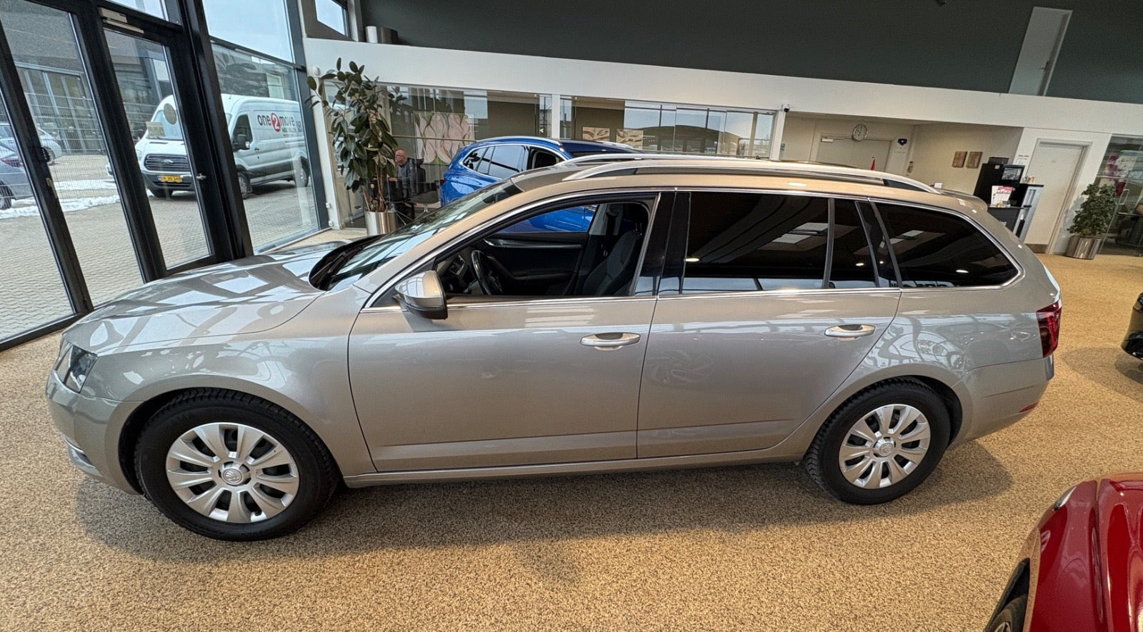 Sølv Skoda Octavia fra 2017