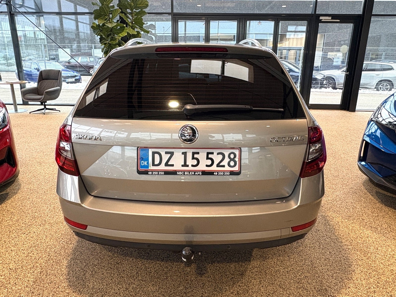 Sølv Skoda Octavia fra 2017