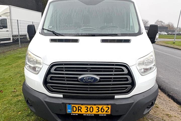 Hvid Ford Transit Custom 310 L2 fra 2018