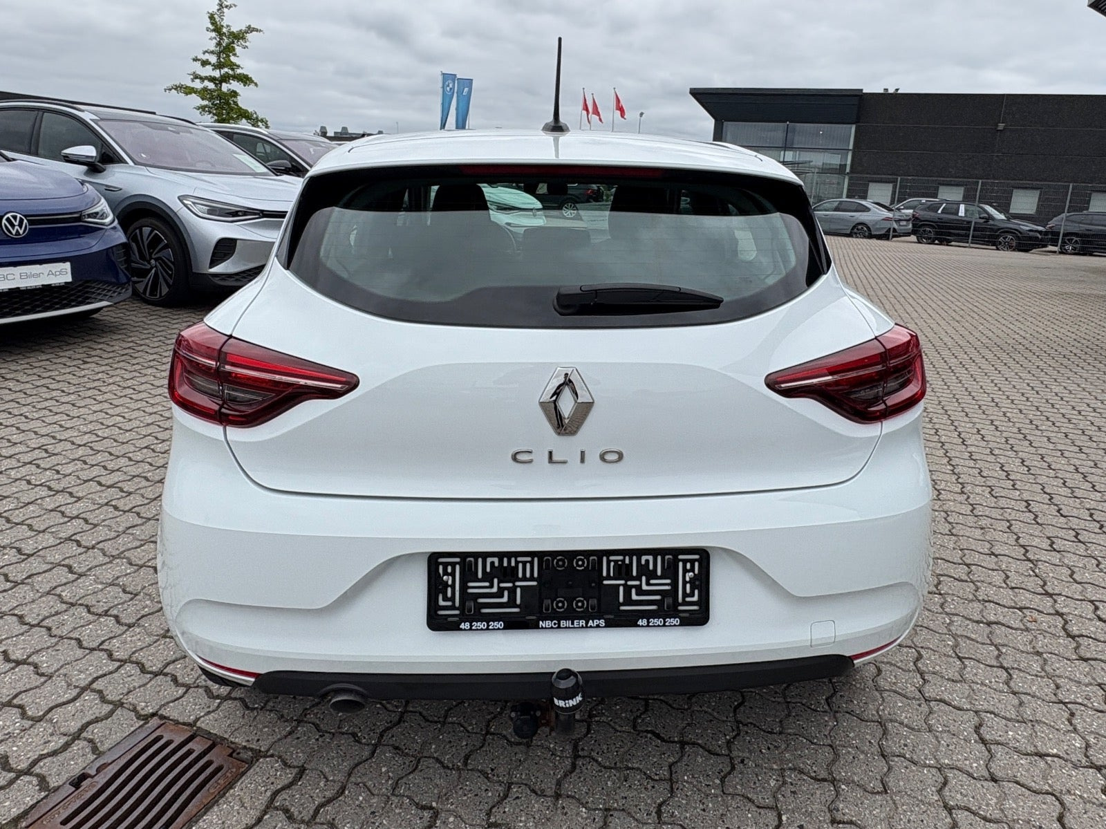 Hvid Renault Clio V fra 2022