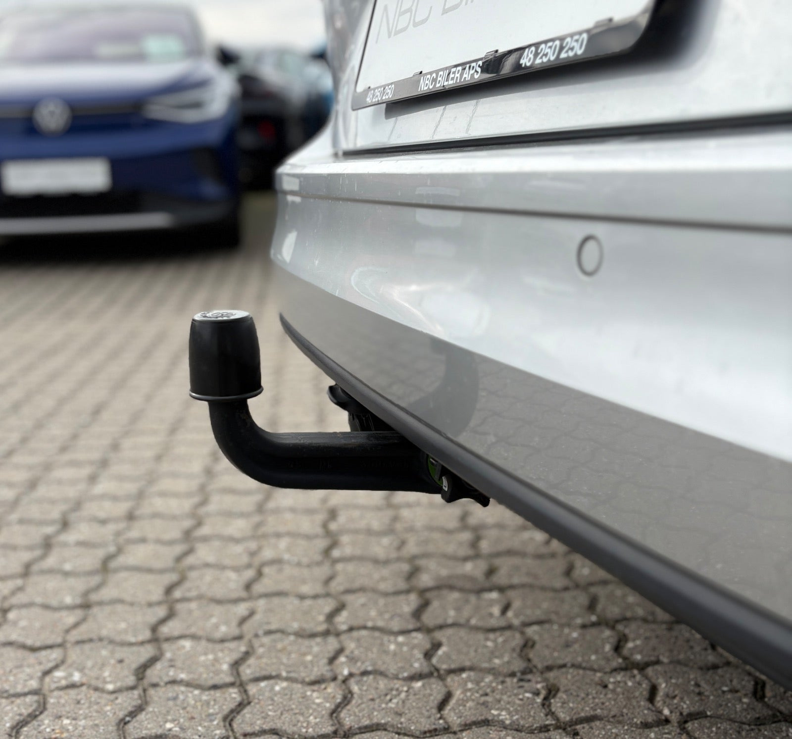 Sølv VW Golf VIII fra 2022
