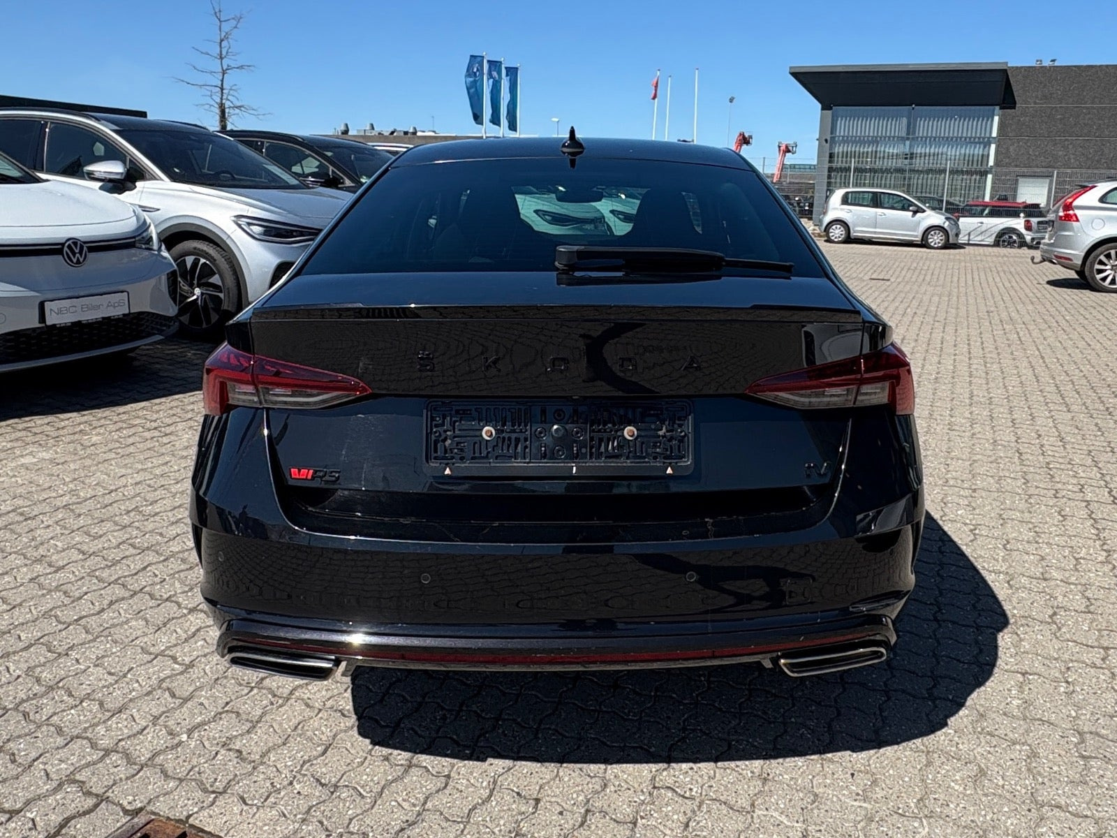 Sort Skoda Octavia fra 2022