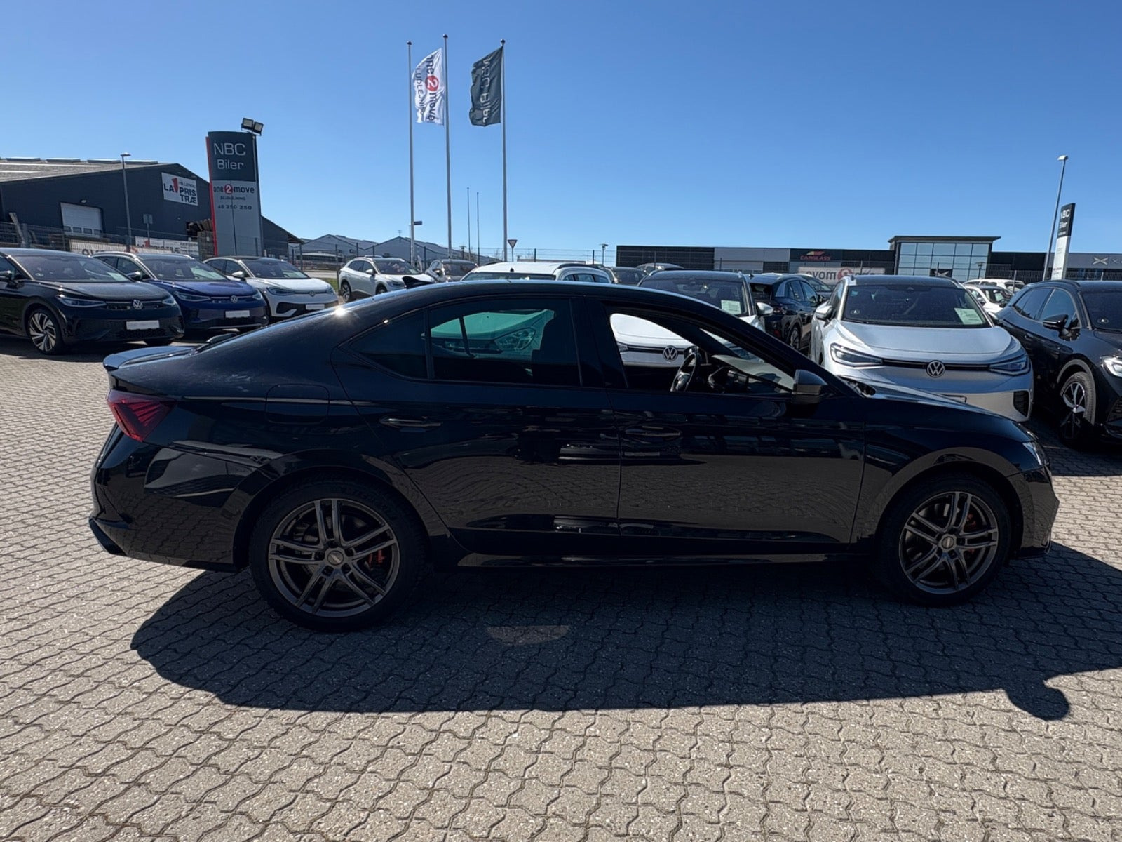 Sort Skoda Octavia fra 2022
