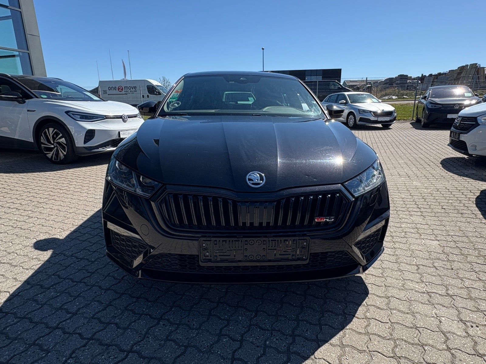 Sort Skoda Octavia fra 2022