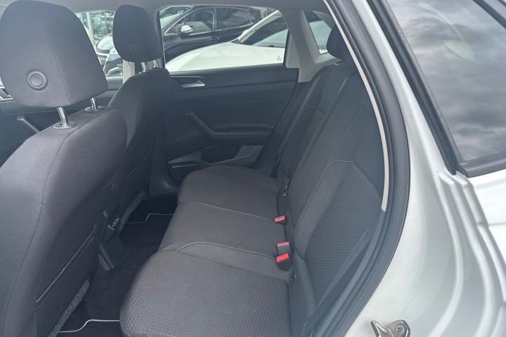 Hvid VW Polo fra 2019