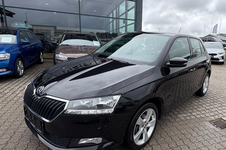 Sort Skoda Fabia fra 2020