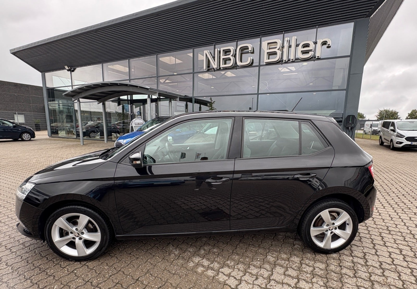 Sort Skoda Fabia fra 2020