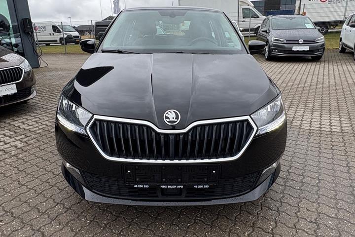 Sort Skoda Fabia fra 2020