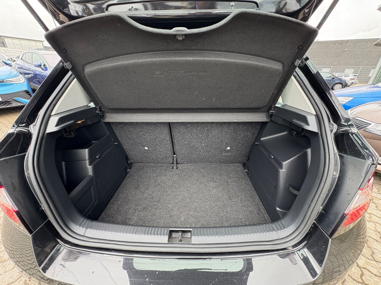 Sort Skoda Fabia fra 2020