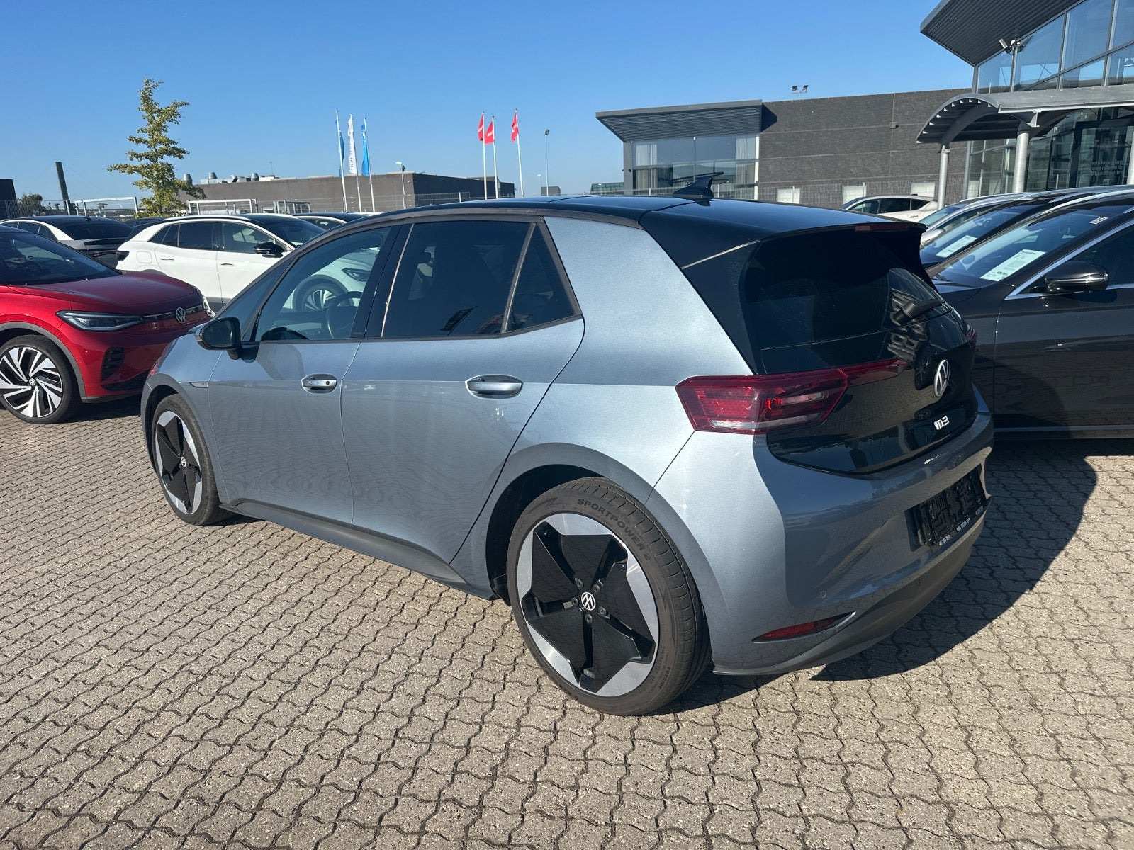 Grå VW ID.3 fra 2021