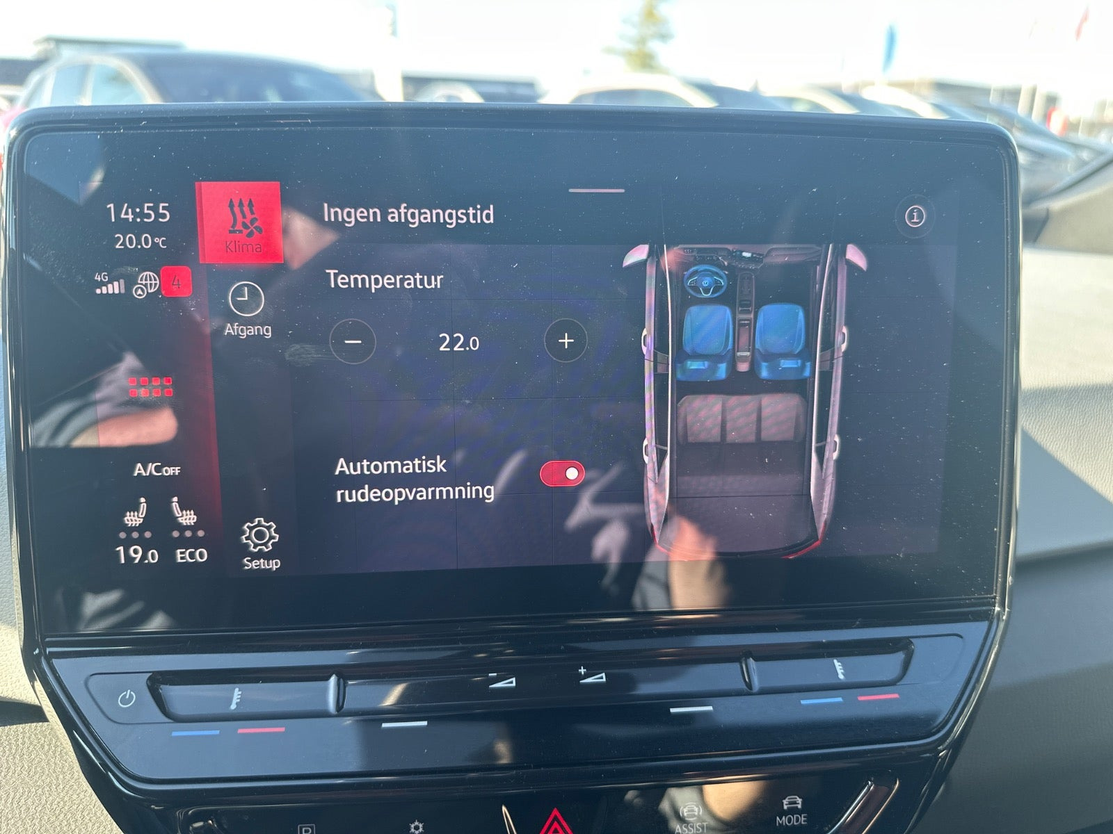 Grå VW ID.3 fra 2021