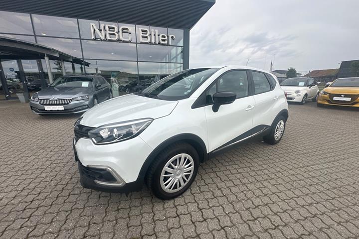 Hvid Renault Captur fra 2018