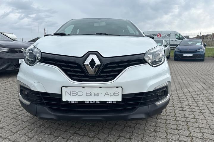 Hvid Renault Captur fra 2018