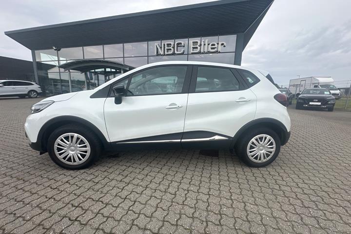 Hvid Renault Captur fra 2018