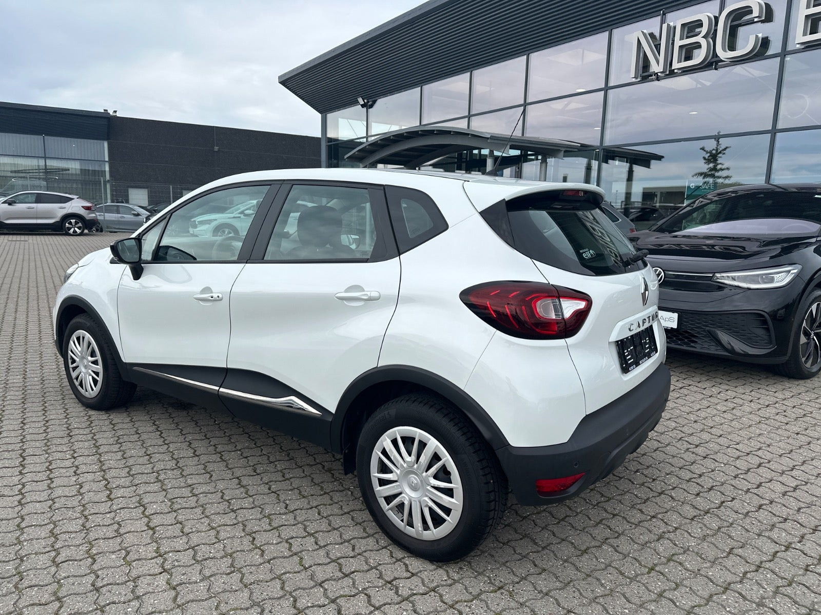 Hvid Renault Captur fra 2018