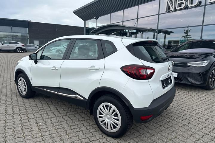 Hvid Renault Captur fra 2018