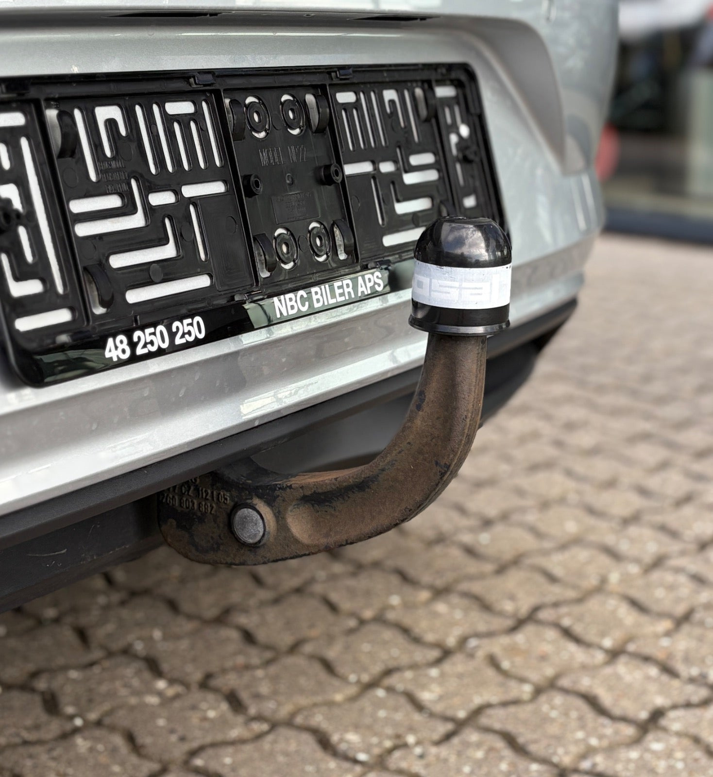 Sølv VW Polo fra 2018