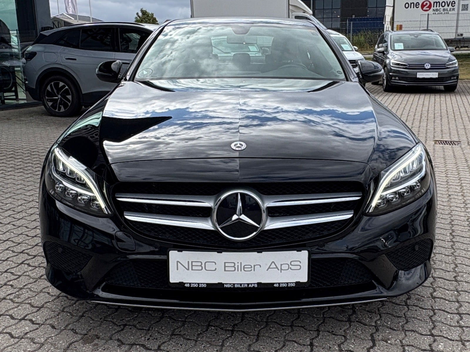 Sort Mercedes C220 d fra 2020