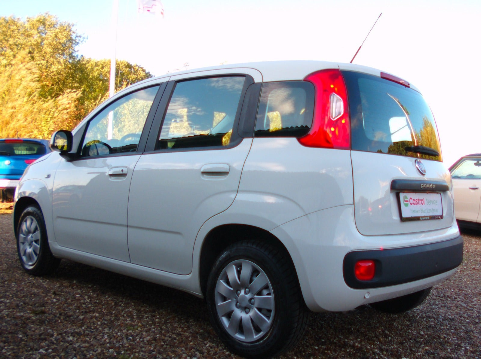 Hvid Fiat Panda fra 2019