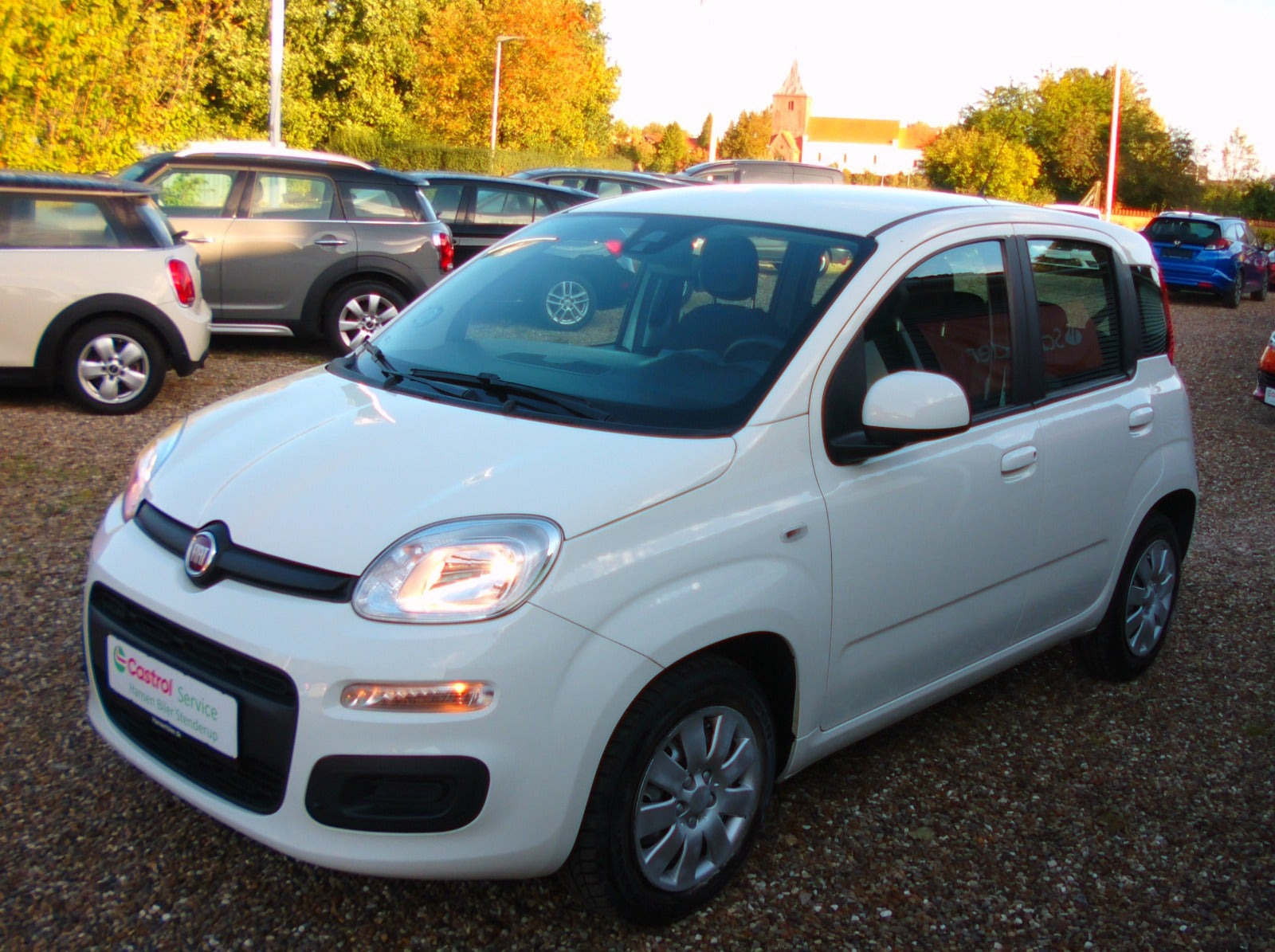 Hvid Fiat Panda fra 2019