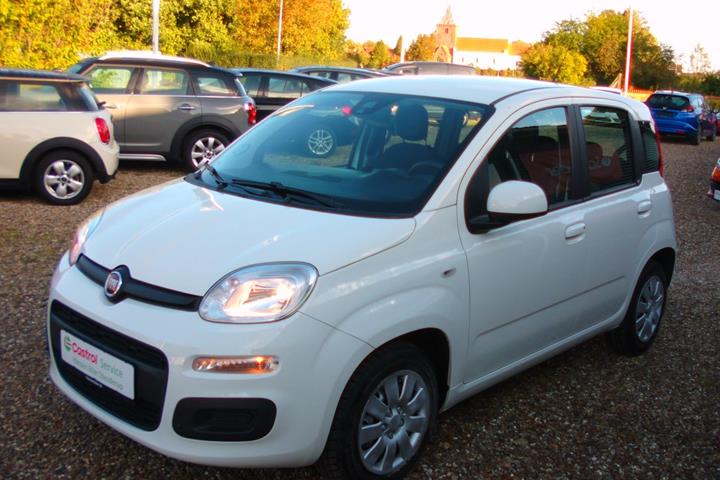 Hvid Fiat Panda fra 2019