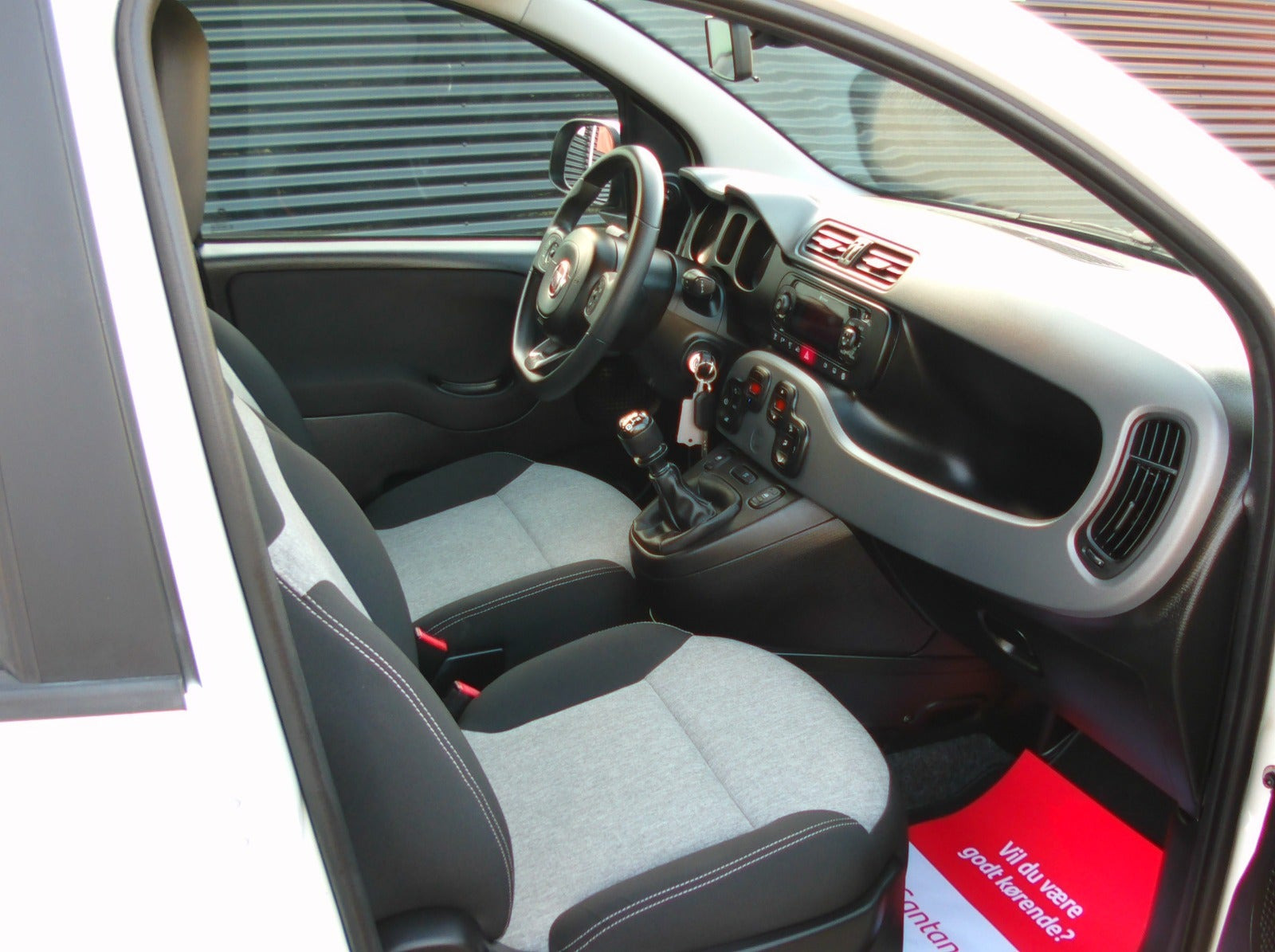 Hvid Fiat Panda fra 2019