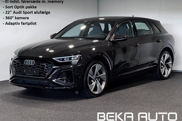 Brun Audi Q8 e-tron fra 2024