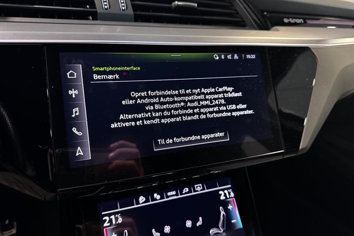 Brun Audi Q8 e-tron fra 2024