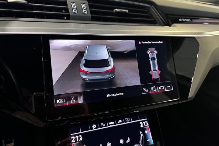 Brun Audi Q8 e-tron fra 2024