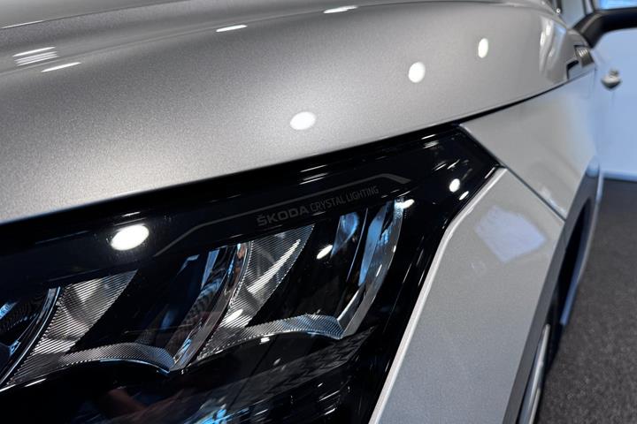 Sølv Skoda Enyaq fra 2023