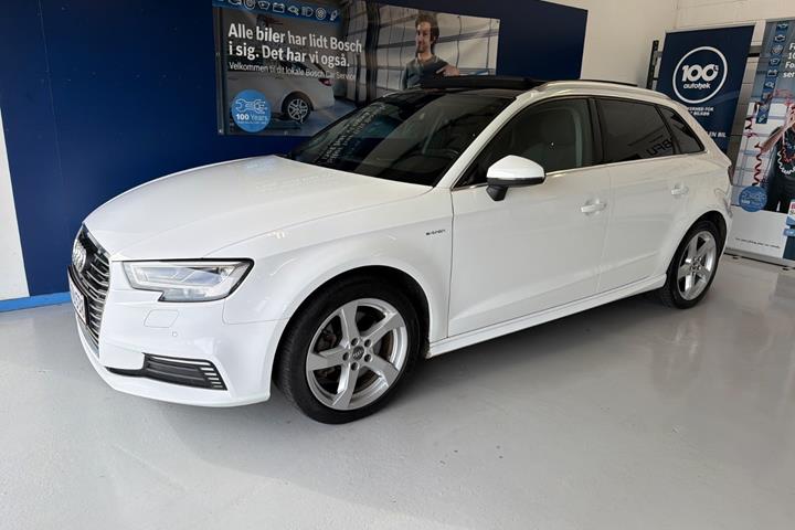 Hvid Audi A3 fra 2017