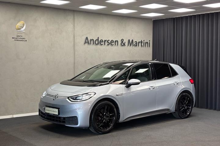 Sølv VW ID.3 fra 2021