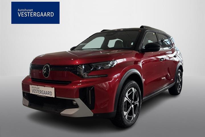 Rød Citroën e-C3 Aircross fra 2025