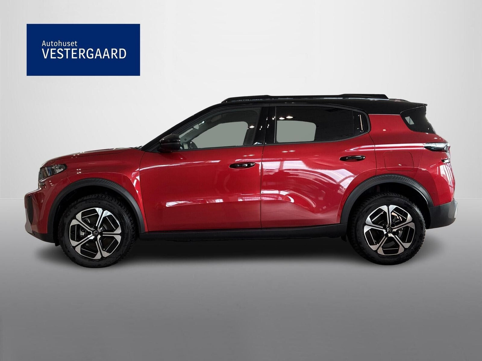 Rød Citroën e-C3 Aircross fra 2025