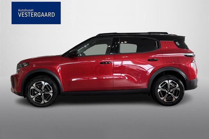 Rød Citroën e-C3 Aircross fra 2025