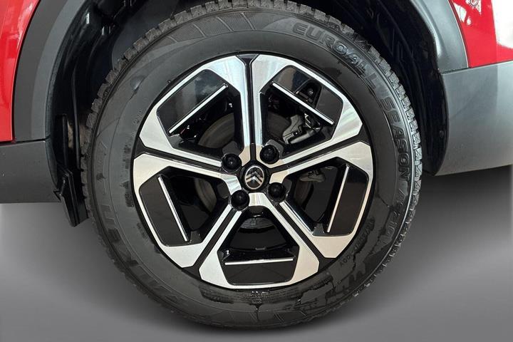 Rød Citroën e-C3 Aircross fra 2025