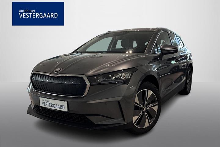 Grå Skoda Enyaq fra 2024