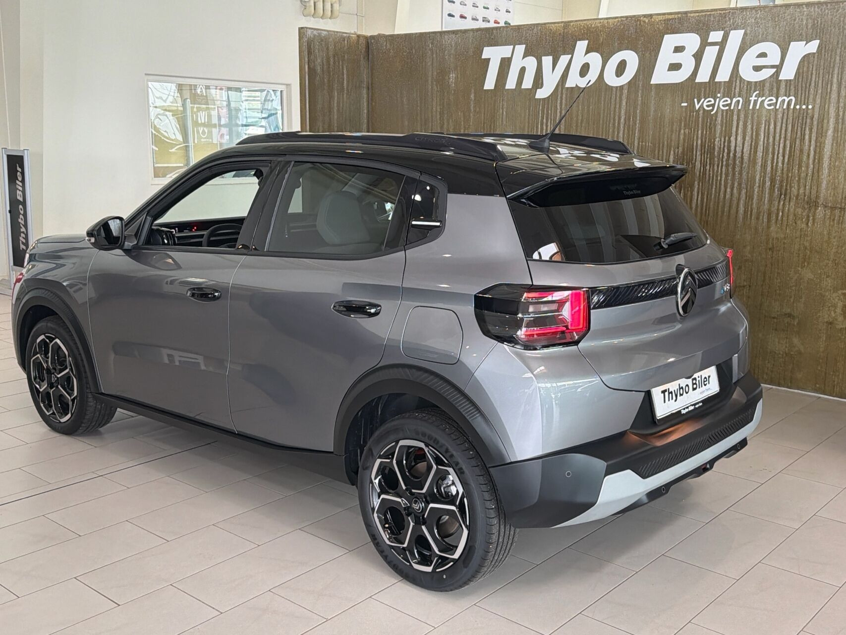 Grå Citroën ë-C3 fra 2025